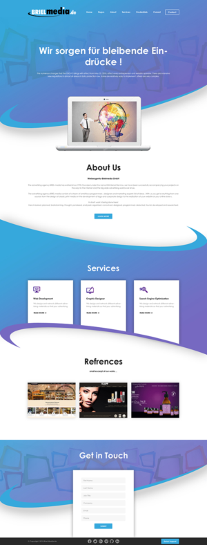 Web Design by PiXthemes for HB-Internetservice GmbH & Co. KG | Design: #19745594