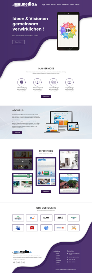 Web Design by PiXthemes for HB-Internetservice GmbH & Co. KG | Design: #19755626