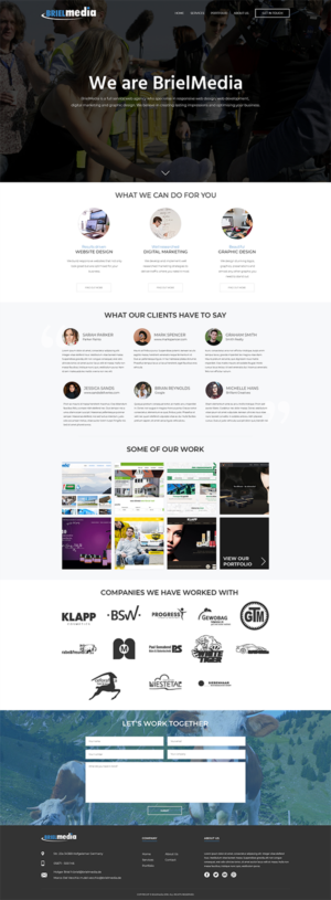 Web Design by Rhys G for HB-Internetservice GmbH & Co. KG | Design: #19721041