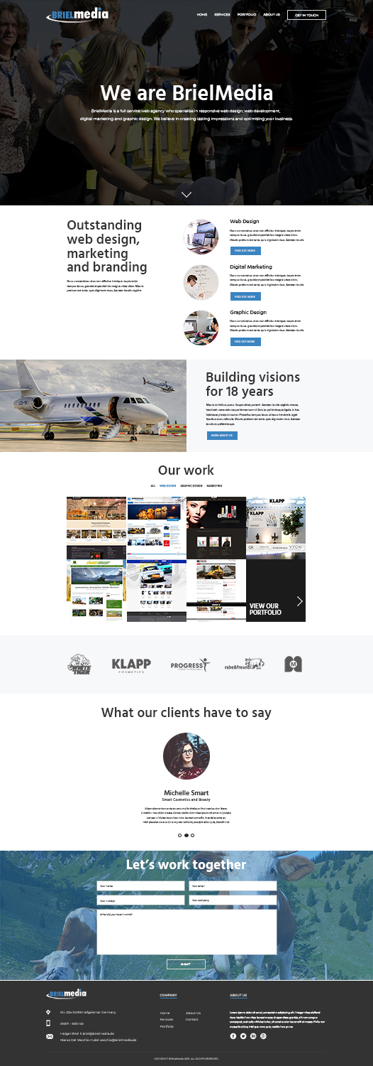 Web Design par Rhys G pour HB-Internetservice GmbH & Co. KG | Design #19738554
