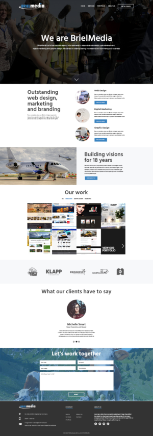 Web Design by Rhys G for HB-Internetservice GmbH & Co. KG | Design #19738554