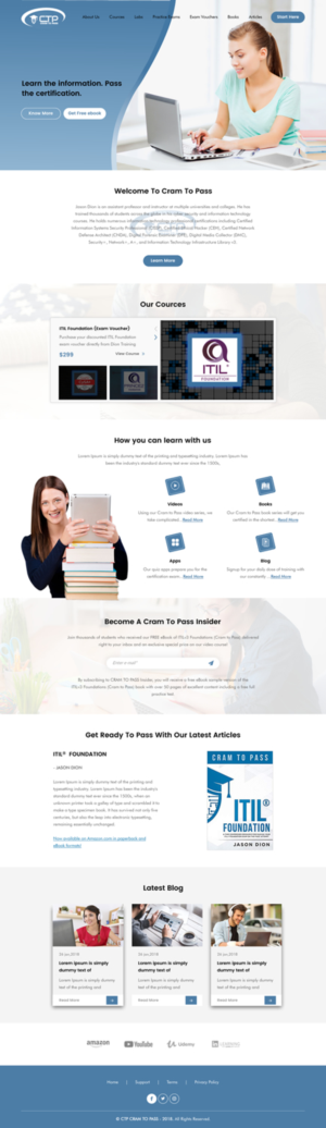 Web-Design von rightway für Dion Training Solutions | Design: #19728448