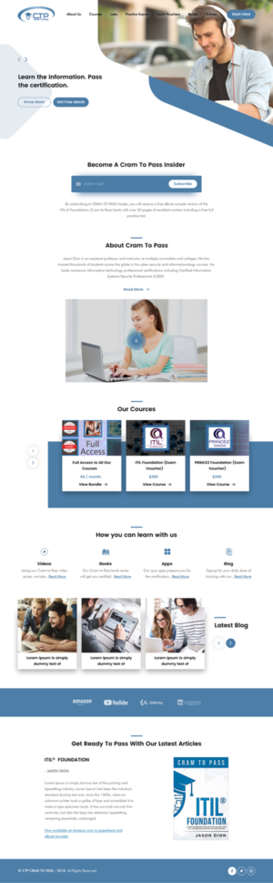 Web-Design von rightway für Dion Training Solutions | Design: #19728457