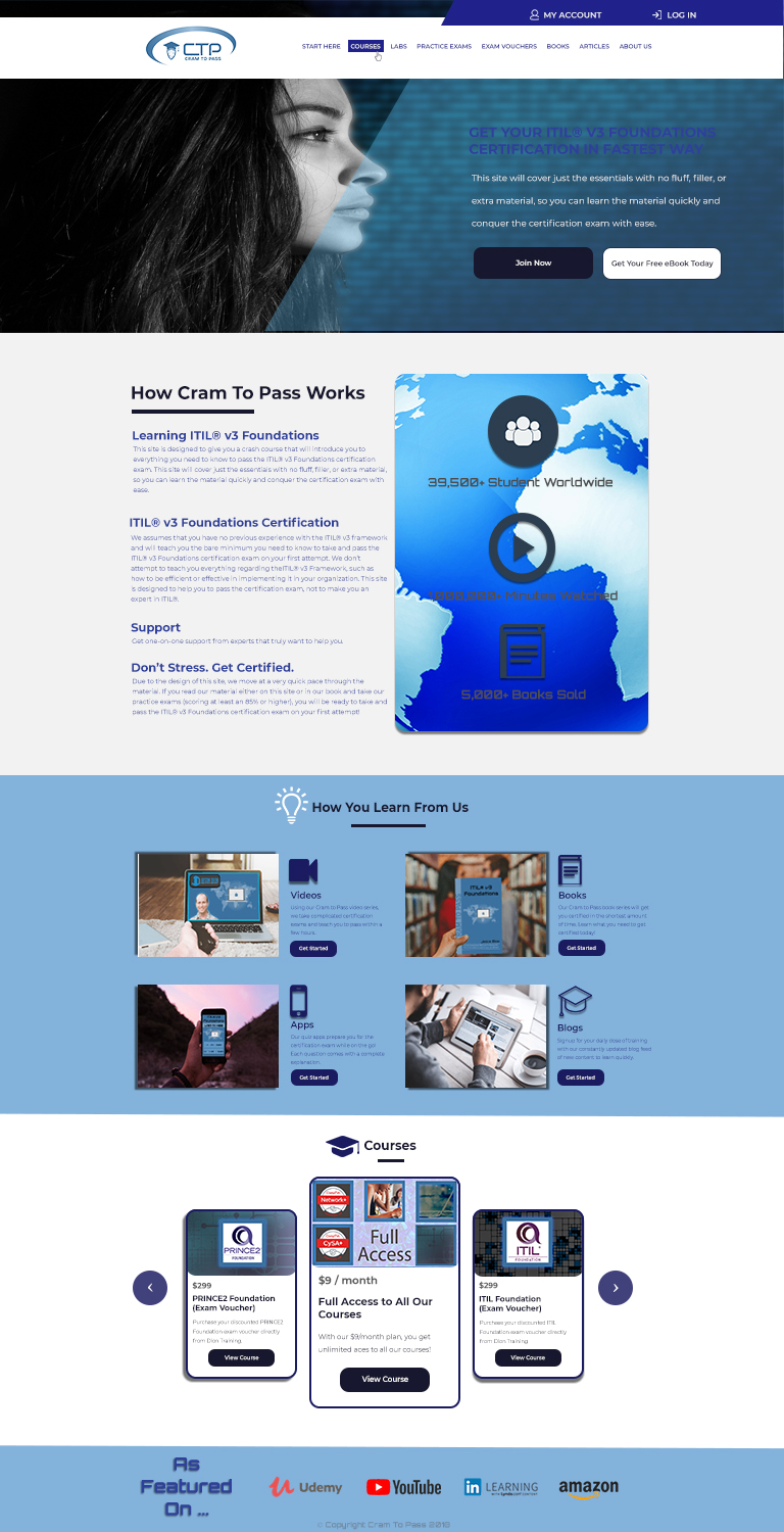Web Design by HPham for Dion Training Solutions | Design #19770707