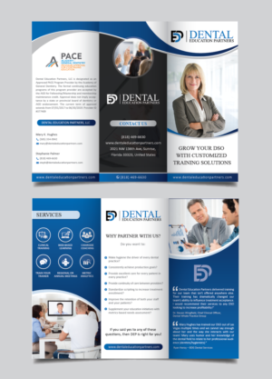 Dental Education Partners Needs a Great Looking Sales Brochure! | Diseño de Brochure por alex989
