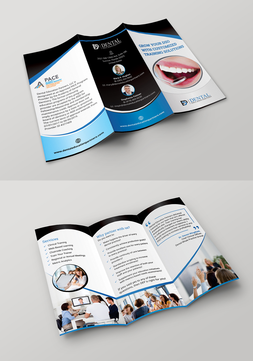 Brochure Design by ecorokerz for Dental Education Partners | Design #19751642