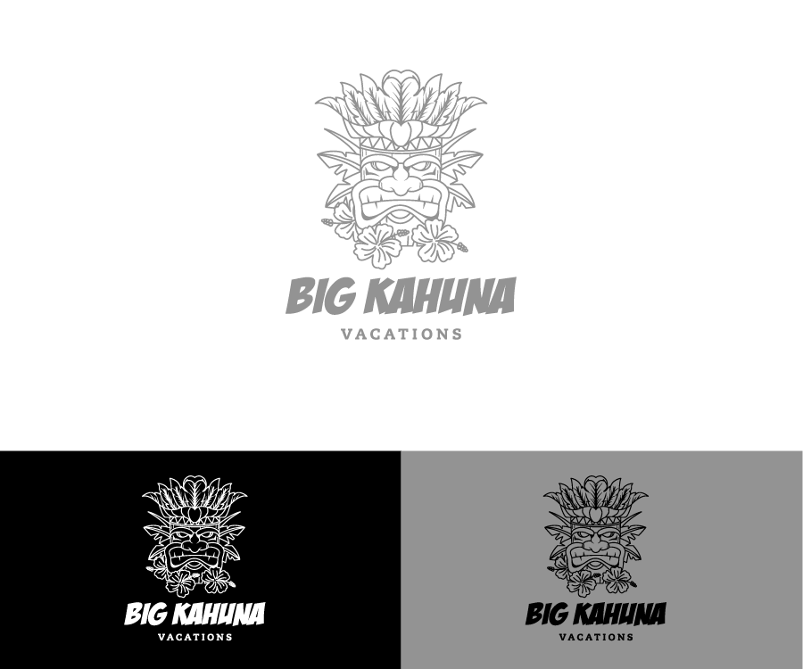 Diseño de Logo por Anhlee para Big Kahuna Vacations LLC | Diseño #19730610