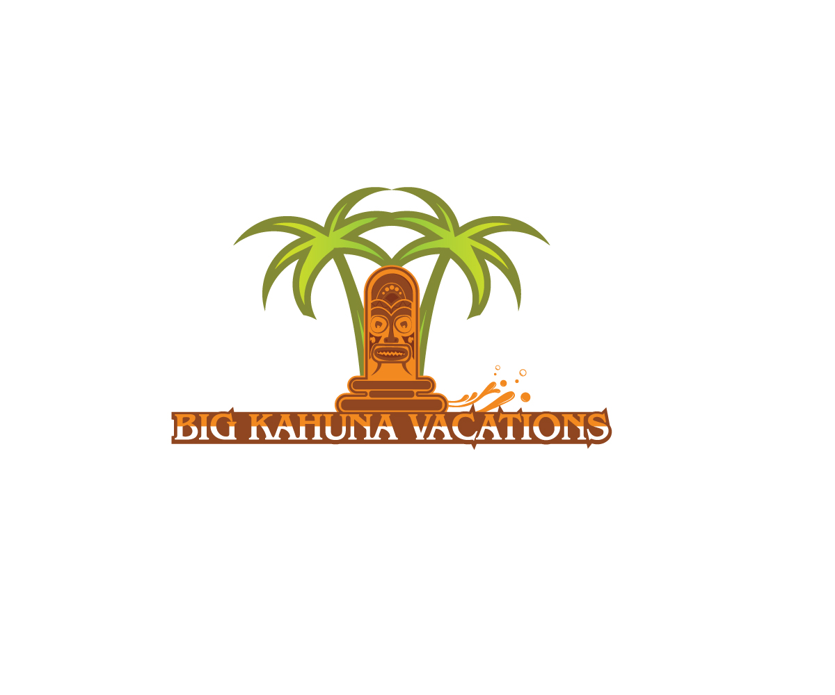 Logo Design by Rosaleen for Big Kahuna Vacations LLC | Design #19734412