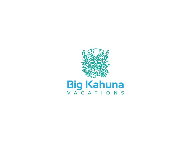 Logo Design by axel xhone 2 for Big Kahuna Vacations LLC | Design #19727268