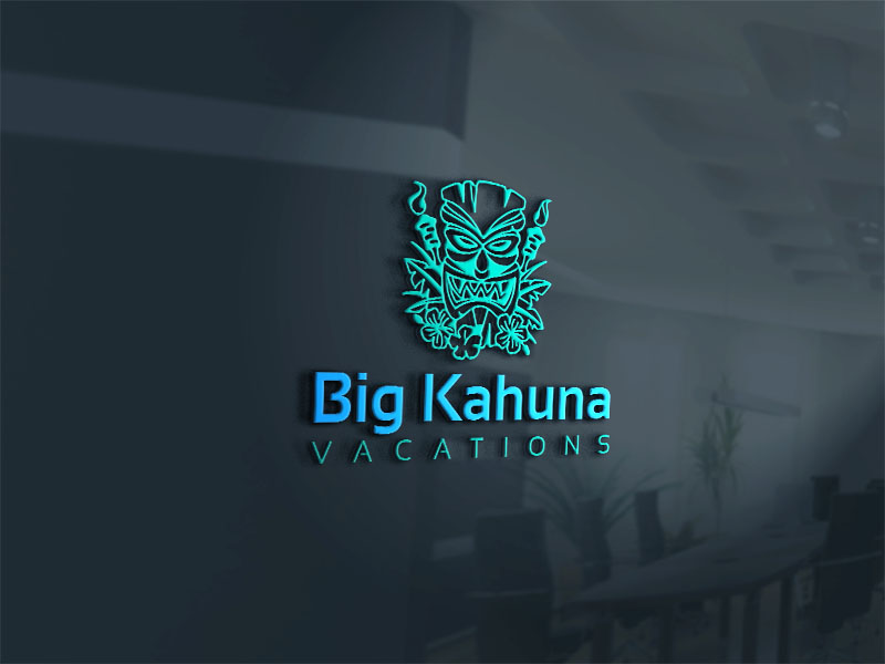 Diseño de Logo por axel xhone 2 para Big Kahuna Vacations LLC | Diseño #19727269