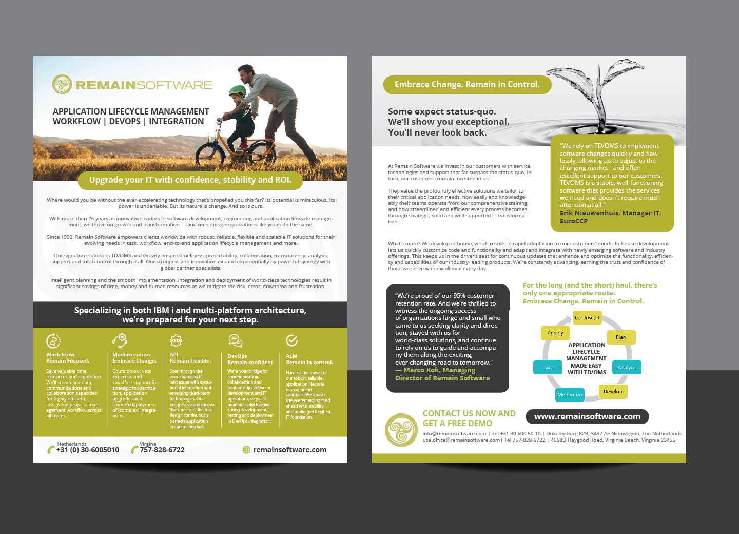 Flyer Design by Achiver for Hamway Software Solutions | Design #19725857