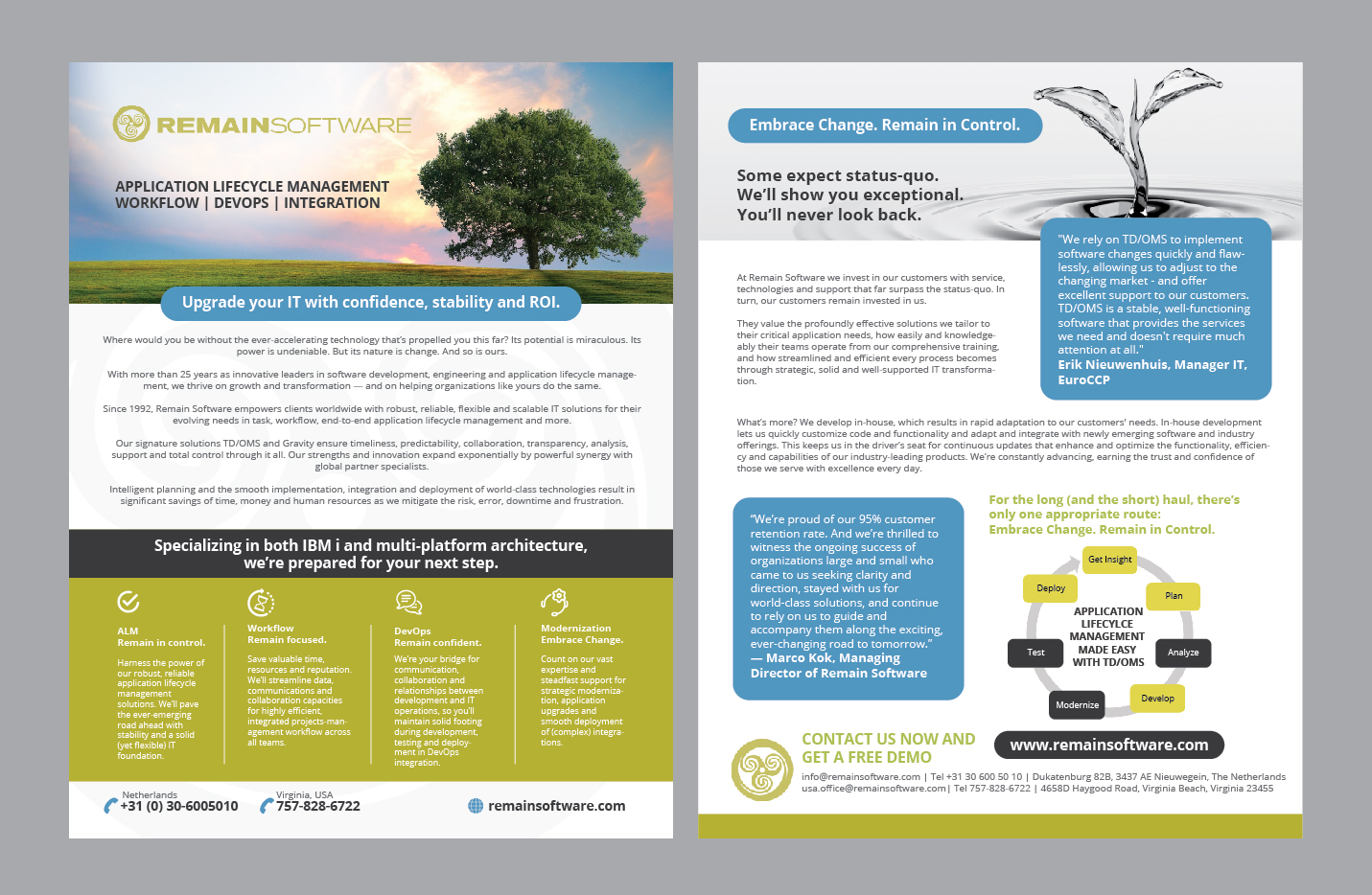 Flyer-Design von Achiver für Hamway Software Solutions | Design #19816963