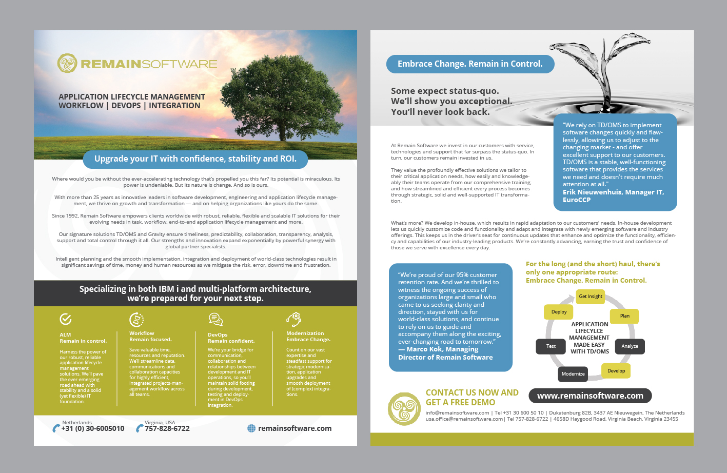 Flyer-Design von Achiver für Hamway Software Solutions | Design #19827564