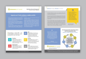 Flyer-Design von DesignMarket für Hamway Software Solutions | Design: #19727814