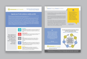 Marketing Flyer to introduce our company to our prospects. | Flyer Design by DesignMarket