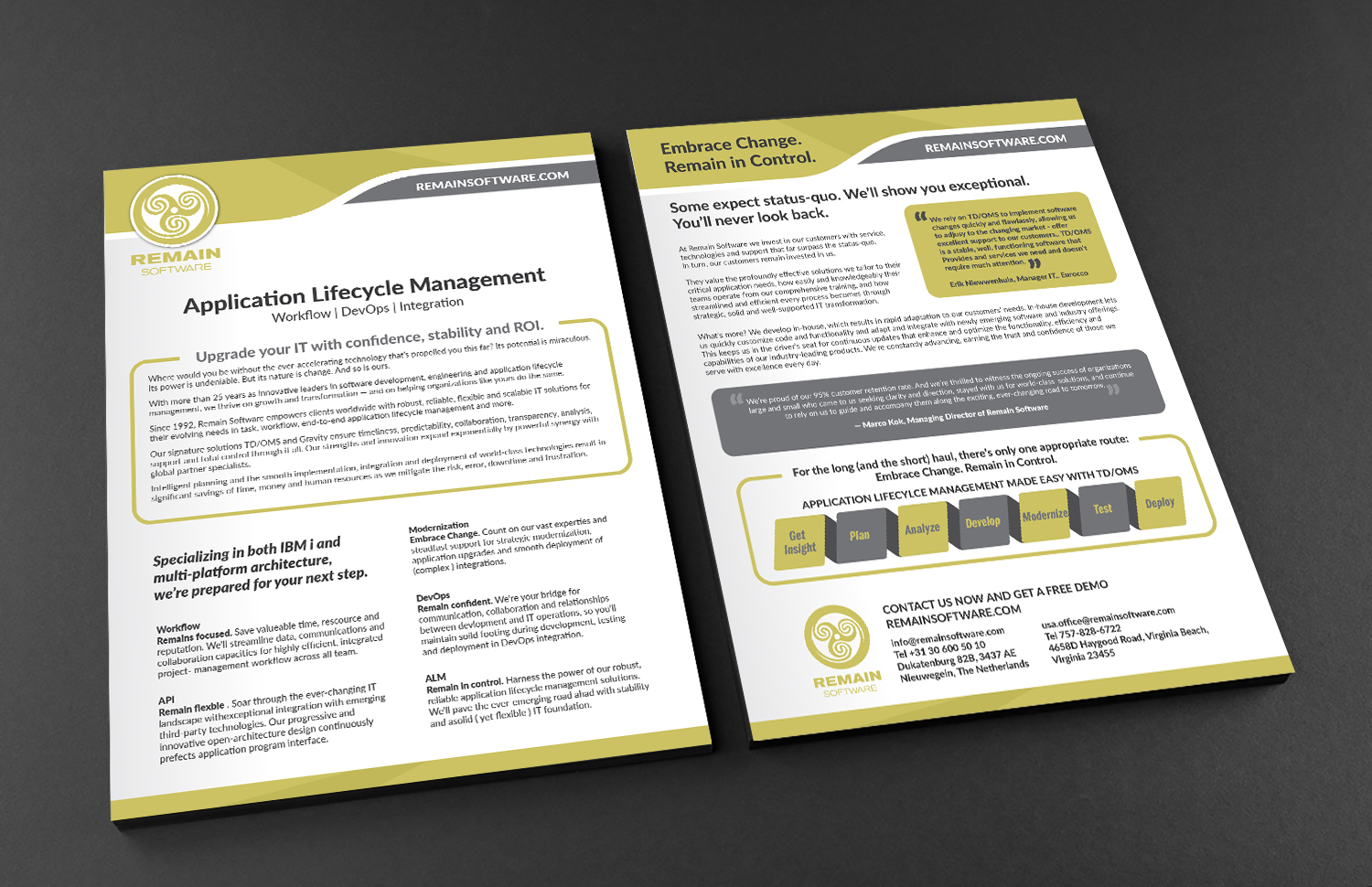 Flyer-Design von Deziners Zone für Hamway Software Solutions | Design #19726076