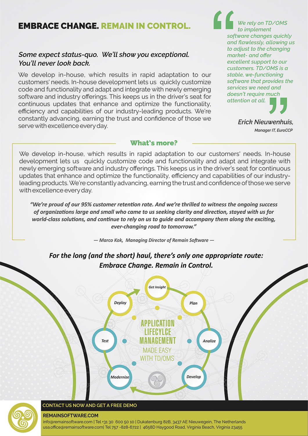Flyer-Design von angelcolmenares3 für Hamway Software Solutions | Design #19777930
