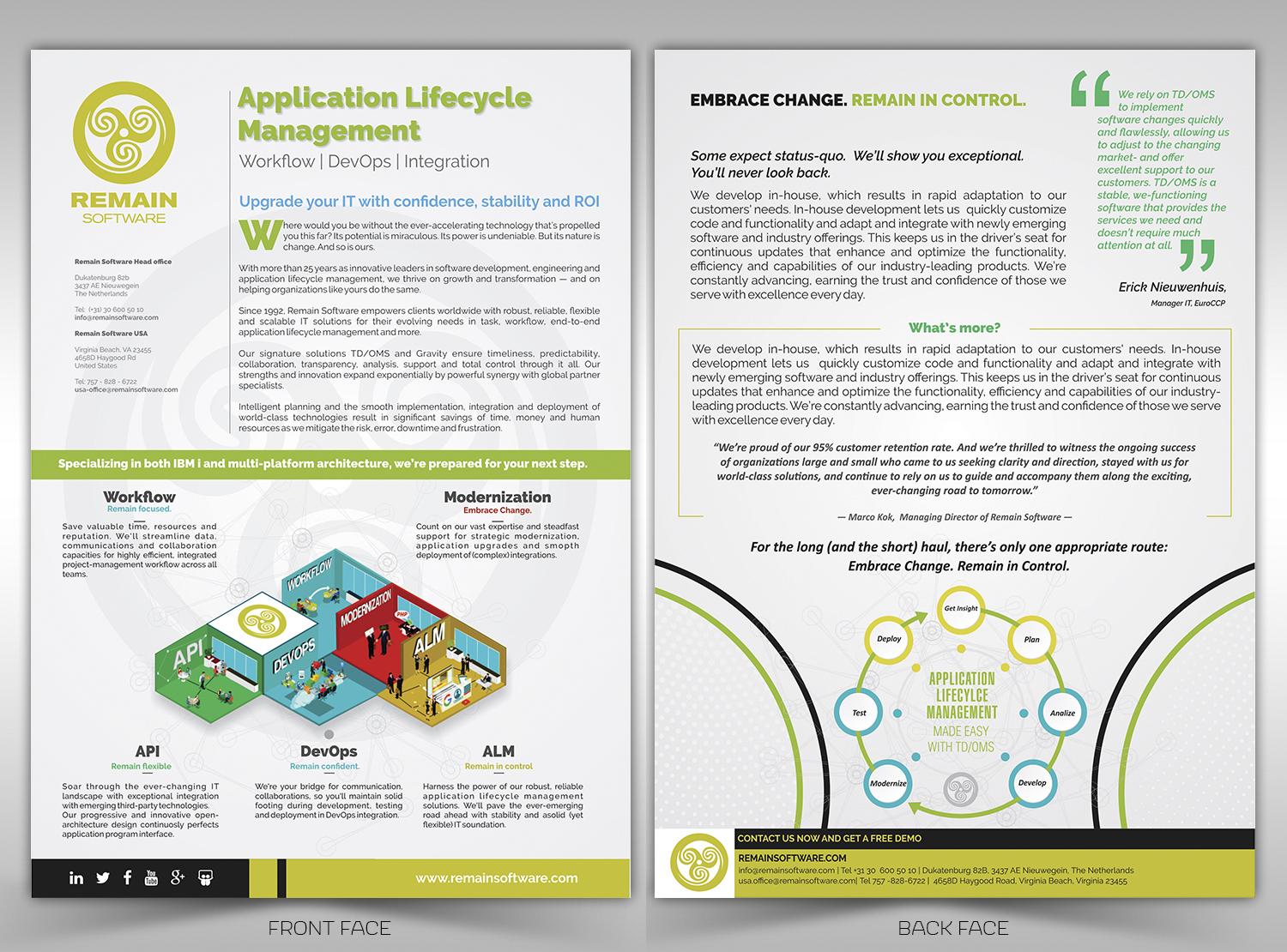 Flyer Design by angelcolmenares3 for Hamway Software Solutions | Design #19777932