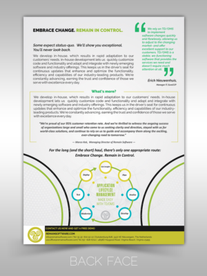 Flyer-Design von angelcolmenares3 für Hamway Software Solutions | Design: #19777937