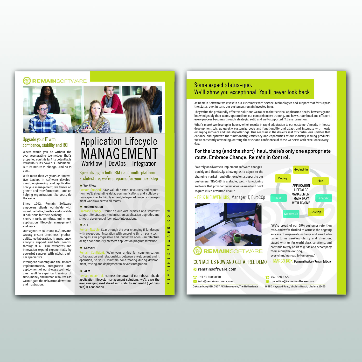 Flyer-Design von Creative Jiniya für Hamway Software Solutions | Design #19738056