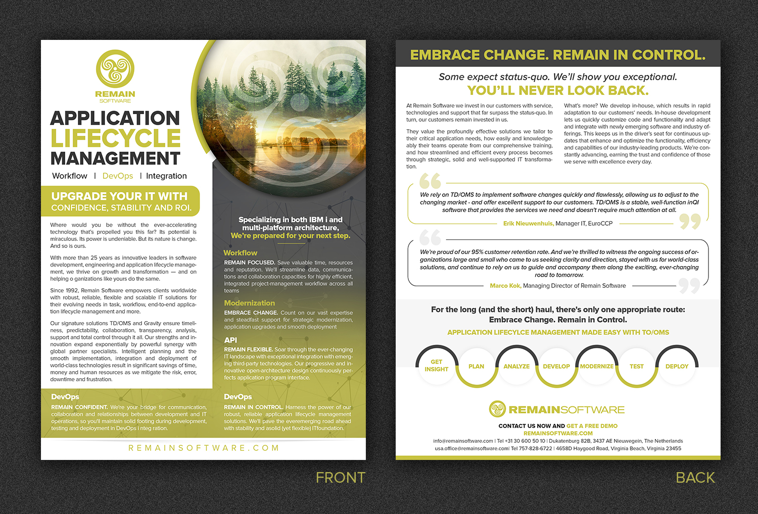 Flyer-Design von SAI DESIGNS für Hamway Software Solutions | Design #19761377