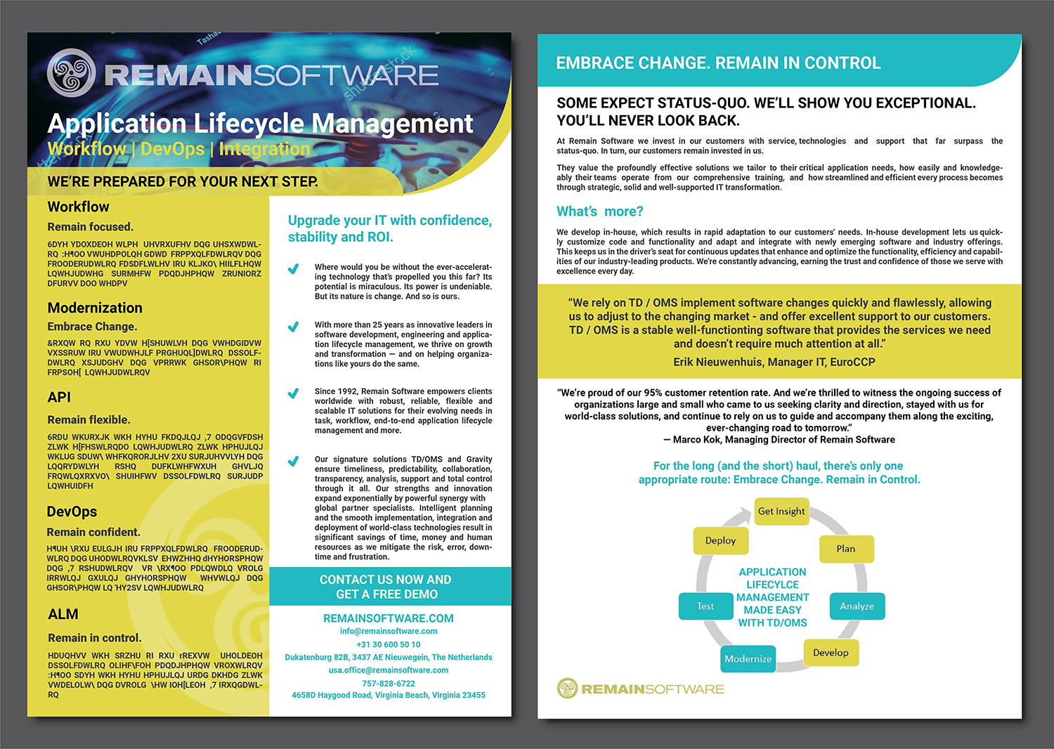 Flyer Design by A Y A N for Hamway Software Solutions | Design #19724693
