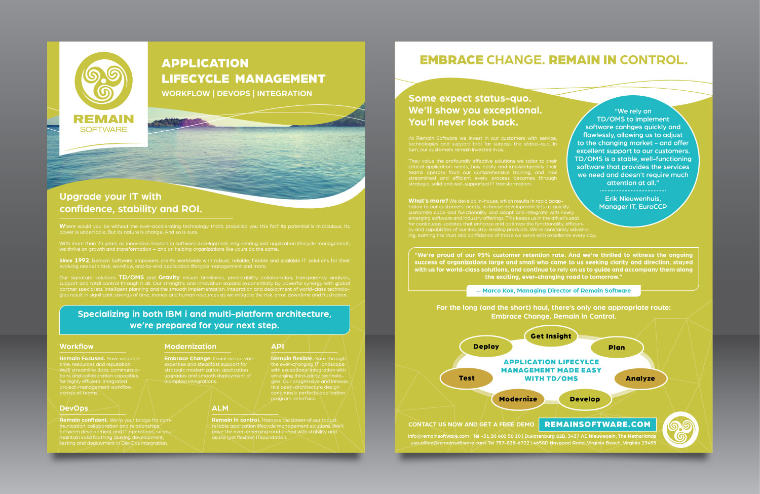 Flyer Design by vcreatived for Hamway Software Solutions | Design #19761434