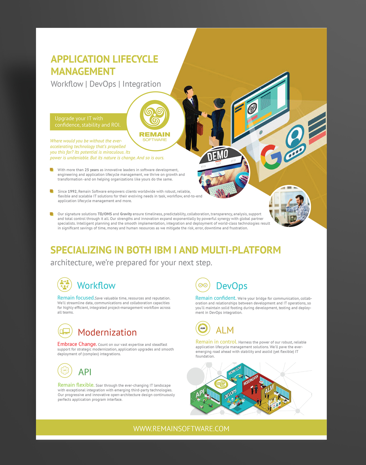 Design de Flyer par ilovedesign1 pour Hamway Software Solutions | Design #19774043