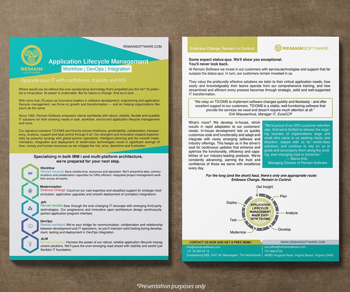 Flyer Design by JanuXart for Hamway Software Solutions | Design #19736955