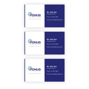 Logo Design by SanjayM for Pohlig Consulting | Design: #19767791