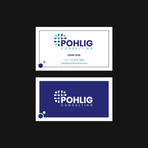 Logo Design by SanjayM for Pohlig Consulting | Design: #19787062