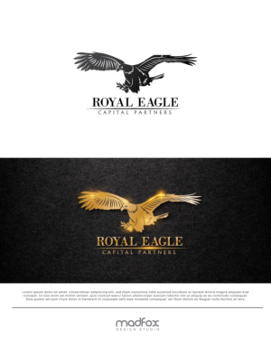 Royal Eagle Capital Partners | Logo Design by WILD FOX Desing Studio