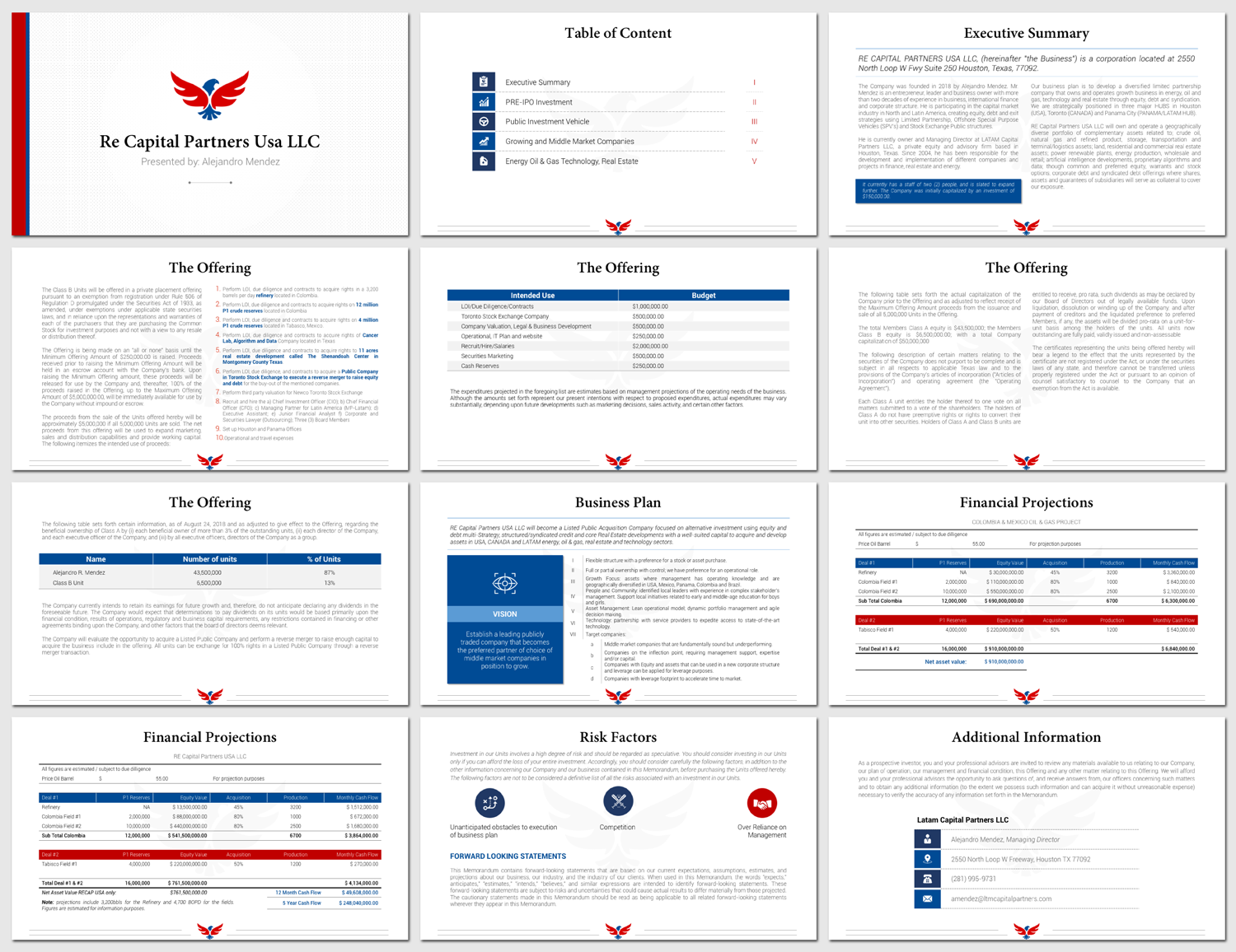 PowerPoint-Design von agdesign für Latam Capital Partners LLC | Design #19738943
