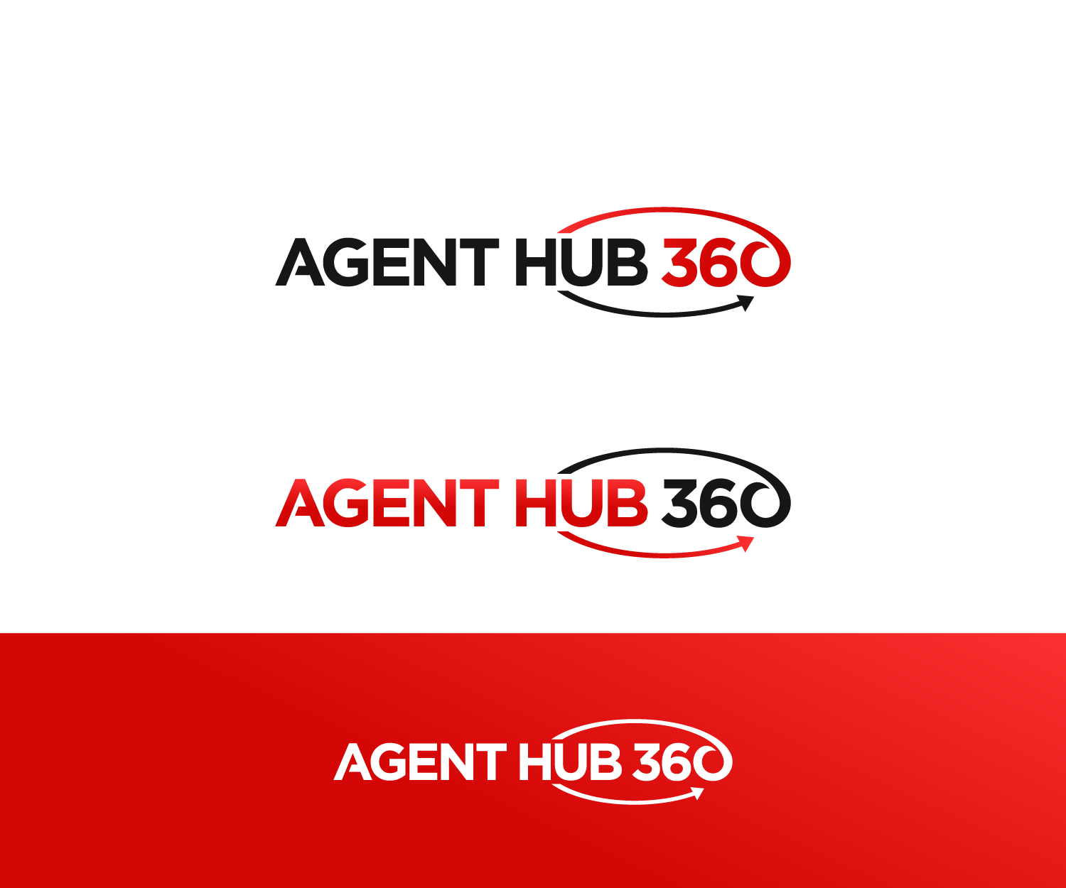 Logo Design by Mario for Agent HUB 360 | Design #19722549