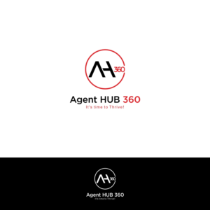 Agent HUB 360  | Logo Design by Basksh Designs
