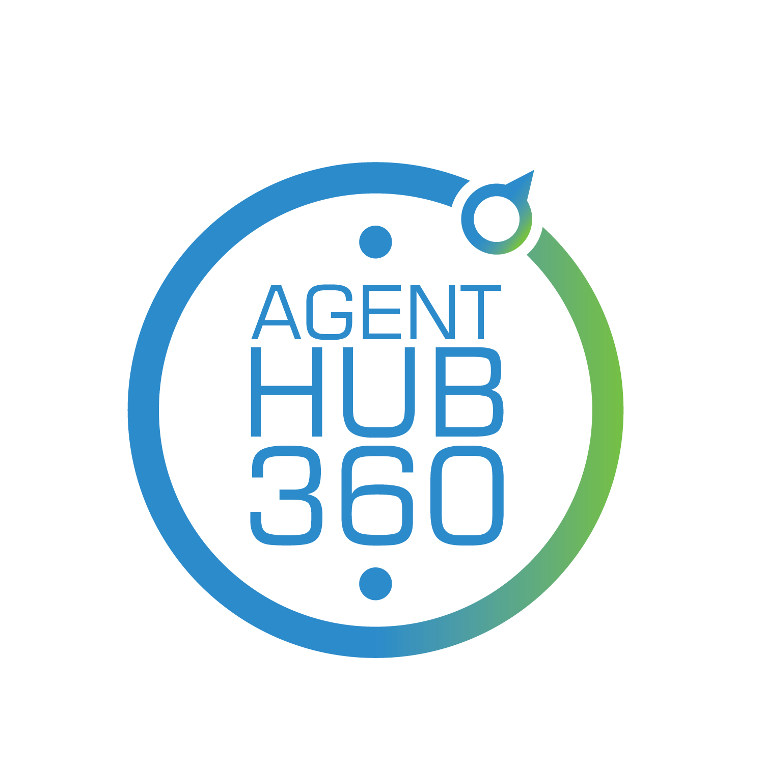 Logo-Design von Dags für Agent HUB 360 | Design #19719605