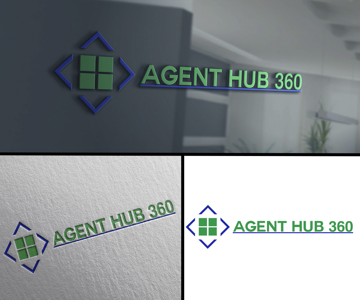 Logo Design by BestDesigner50 for Agent HUB 360 | Design #19724074