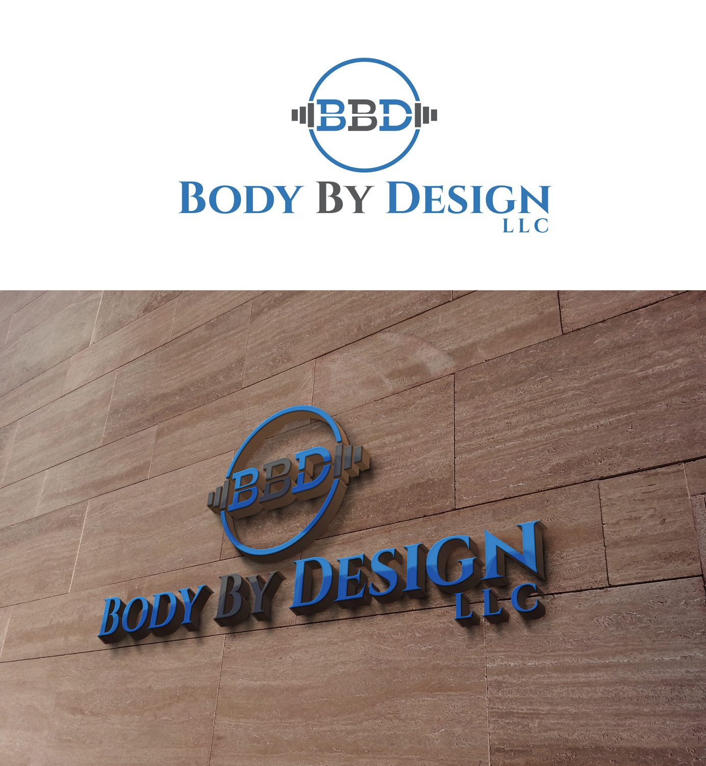 Logo Design by Mylogo 3 for Body By Design, LLC. | Design: #19725848