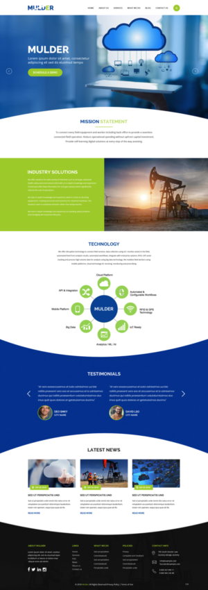 Wordpress Design by pb for this project | Design: #19728143