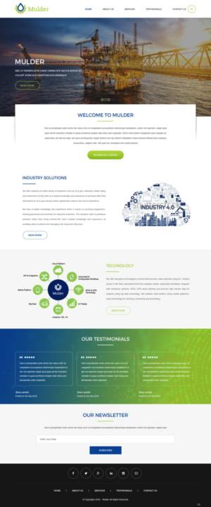 Wordpress Design by pb for this project | Design: #19728144