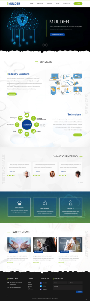 Wordpress Design by pb for this project | Design: #19728145