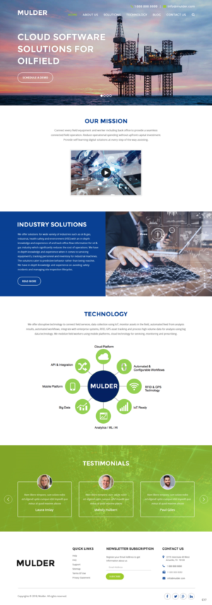 Wordpress Design by pb for this project | Design: #19728151