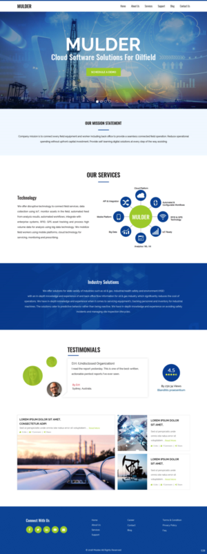 Wordpress Design by pb for this project | Design: #19728152