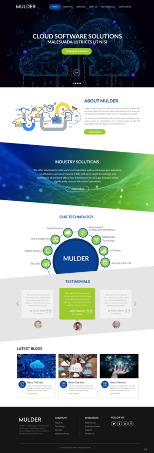 Wordpress Design by pb for this project | Design: #19728155