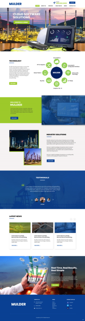 Wordpress Design by pb for this project | Design: #19728157