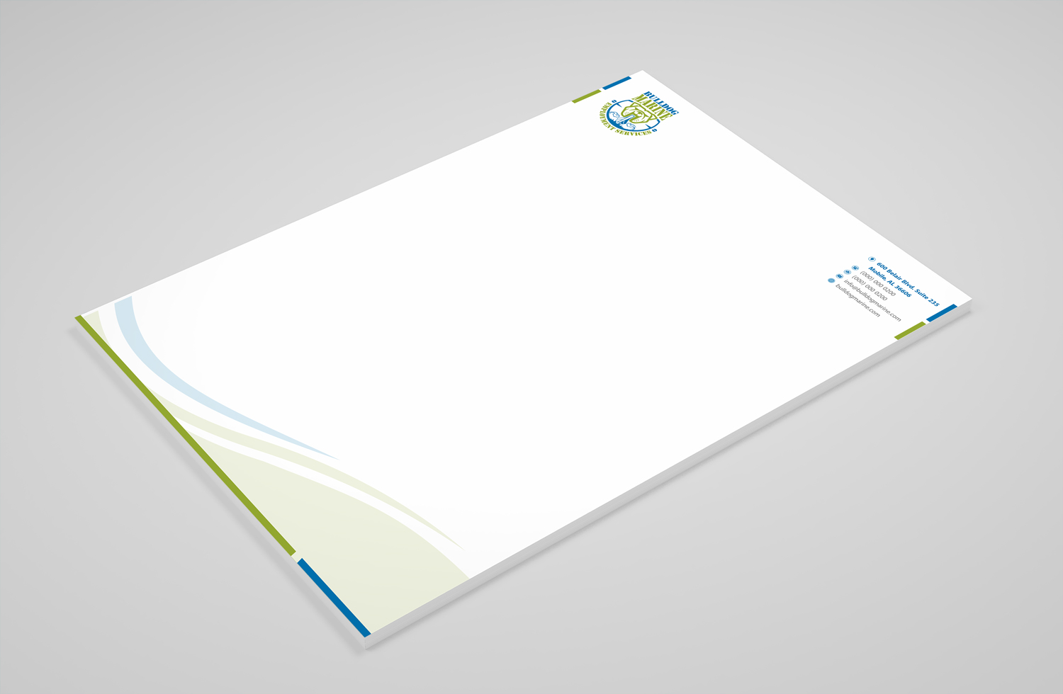 Stationery Design by Petter Goms for Bulldog Services, LLC | Design #19841791