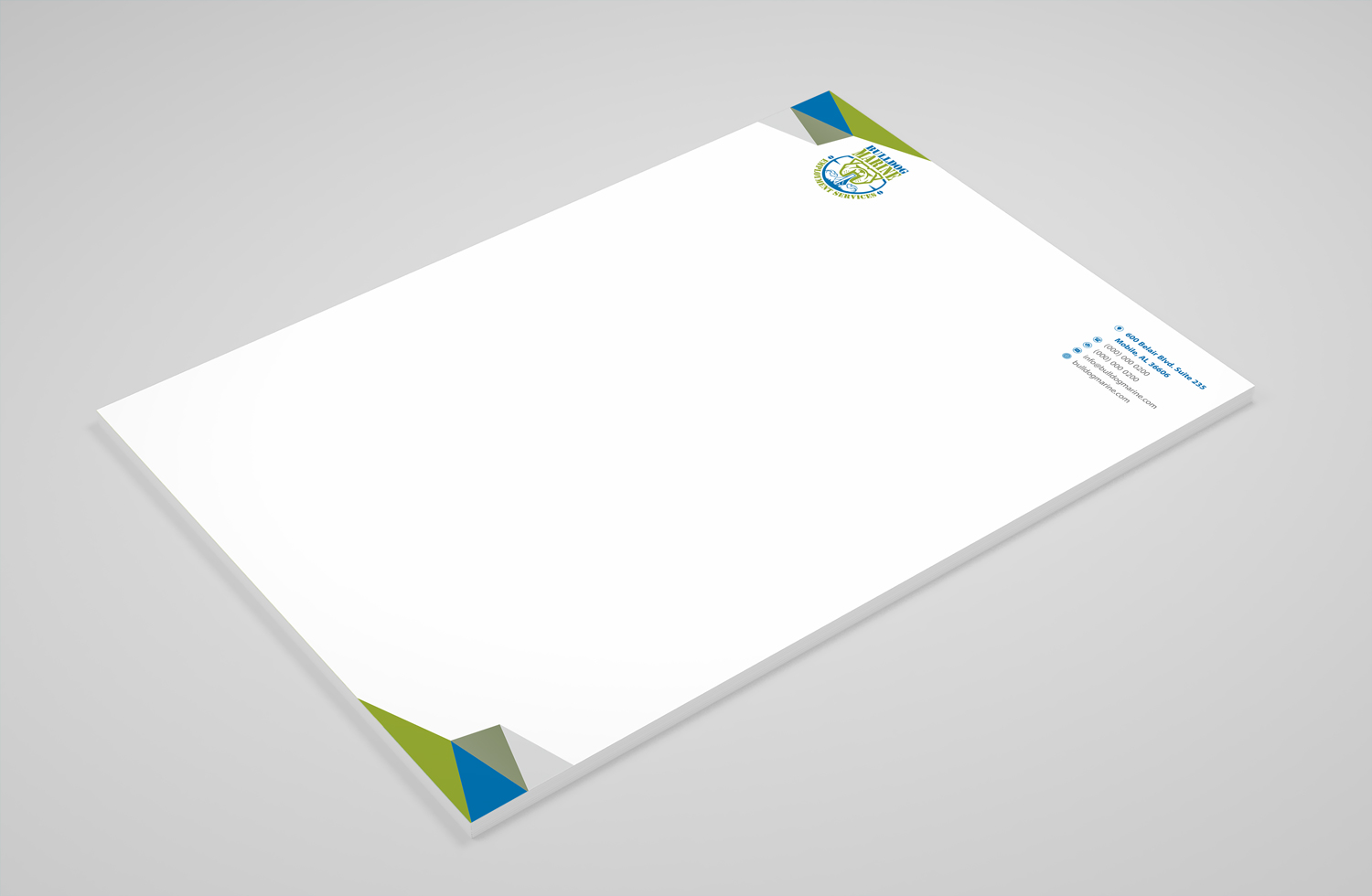 Schreibwaren-Design von Petter Goms für Bulldog Services, LLC | Design #19842354