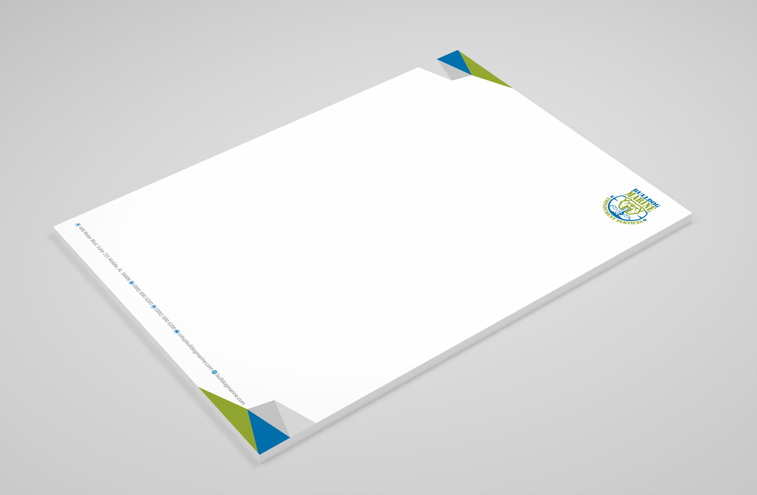 Stationery Design by Petter Goms for Bulldog Services, LLC | Design #19842366