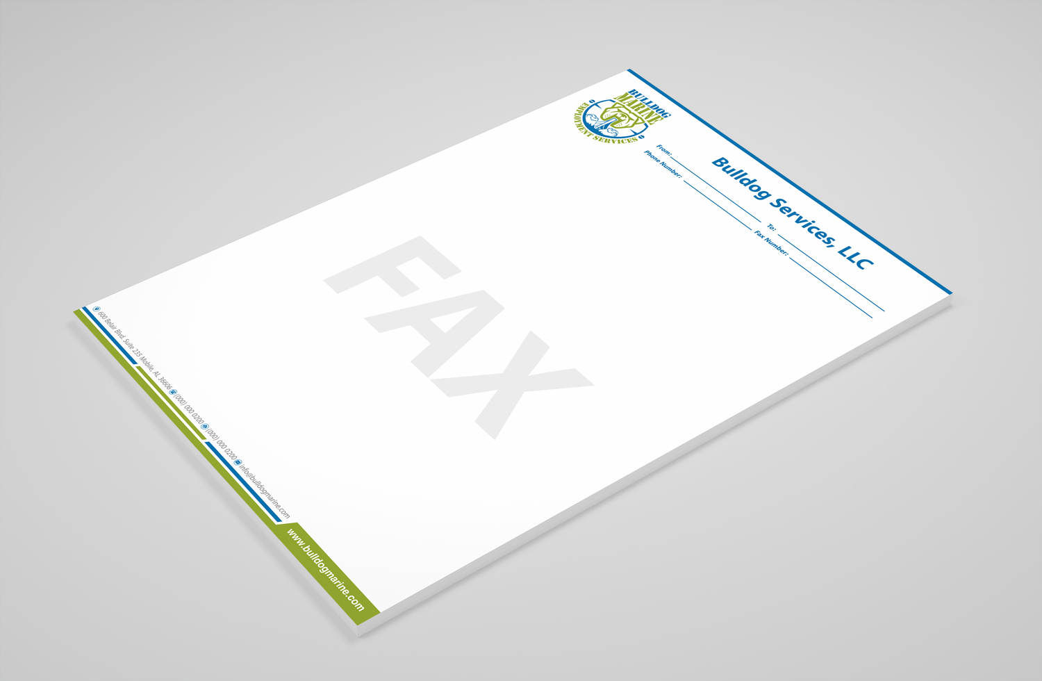 Stationery Design by Petter Goms for Bulldog Services, LLC | Design #19886206
