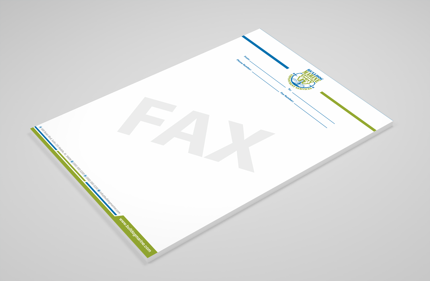 Stationery Design by Petter Goms for Bulldog Services, LLC | Design #19886222